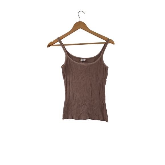 Abercrombie and Fitch Women's Tank Camisole Large Lace Trim - Picture 1 of 4